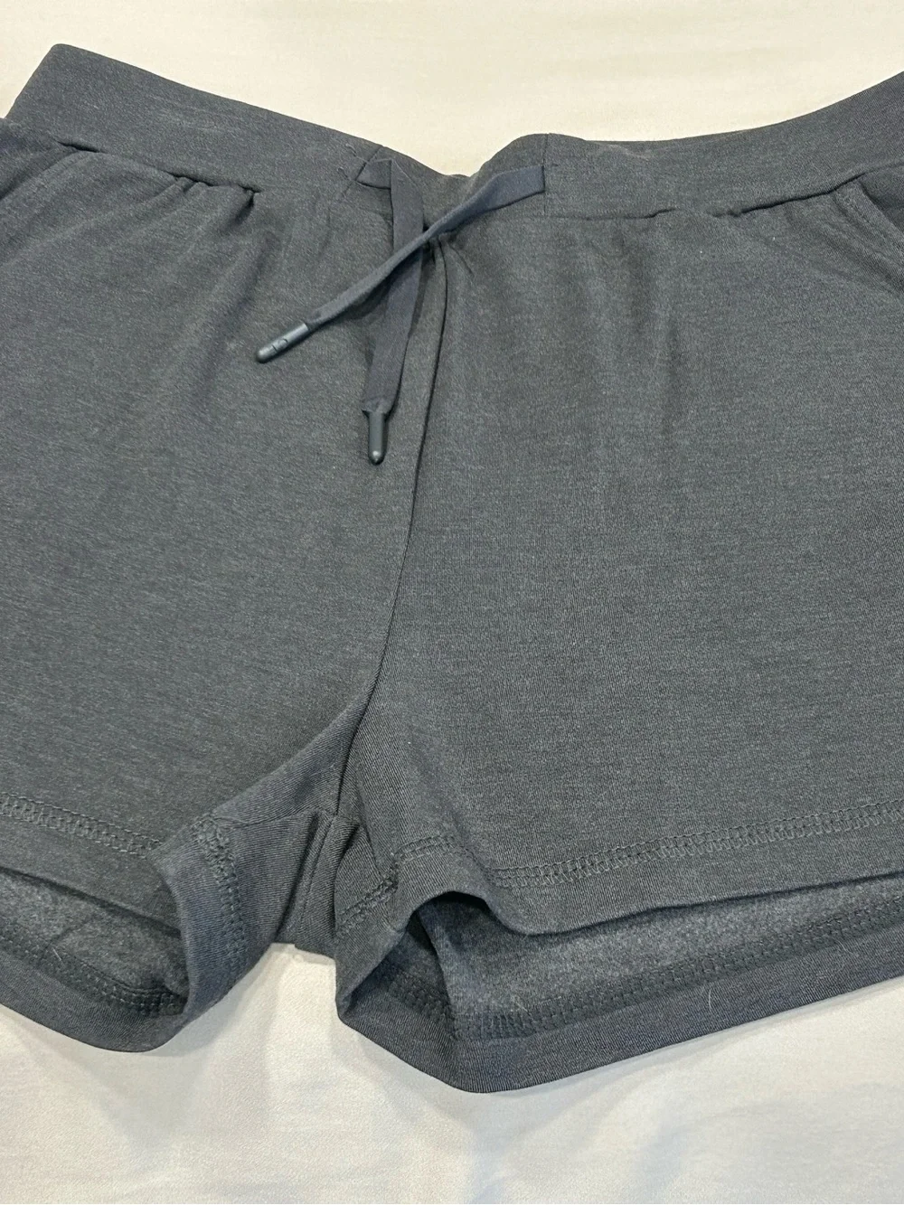 Cozy Earth Women's Brushed Bamboo Jogger Shorts - Small - Picture 4 of 6